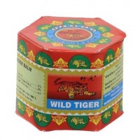 12x China-Balsam "Wild Tiger Balm Red" in dekorativem Glasdöschen