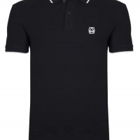 Alexander McQueen Herren Polo-Shirts Schwarz | Restposten und Grosshandel