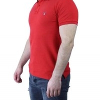 Gant Herren Polo-Shirts Rot | Restposten und Grosshandel
