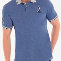 Hackett London Herren Polo-Shirts Blau Anthracite | Restposten und Grosshandel