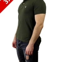 Ralph Lauren Herren Polo-Shirts Outsize 3XL Khaki Ecru | Restposten und Grosshandel