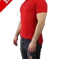 Ralph Lauren Herren Polo-Shirts Outsize 3XL Rot Navy | Restposten und Grosshandel