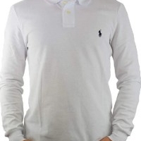 Ralph Lauren Herren Polo-Shirts Small Pony Weiß | Restposten und Grosshandel